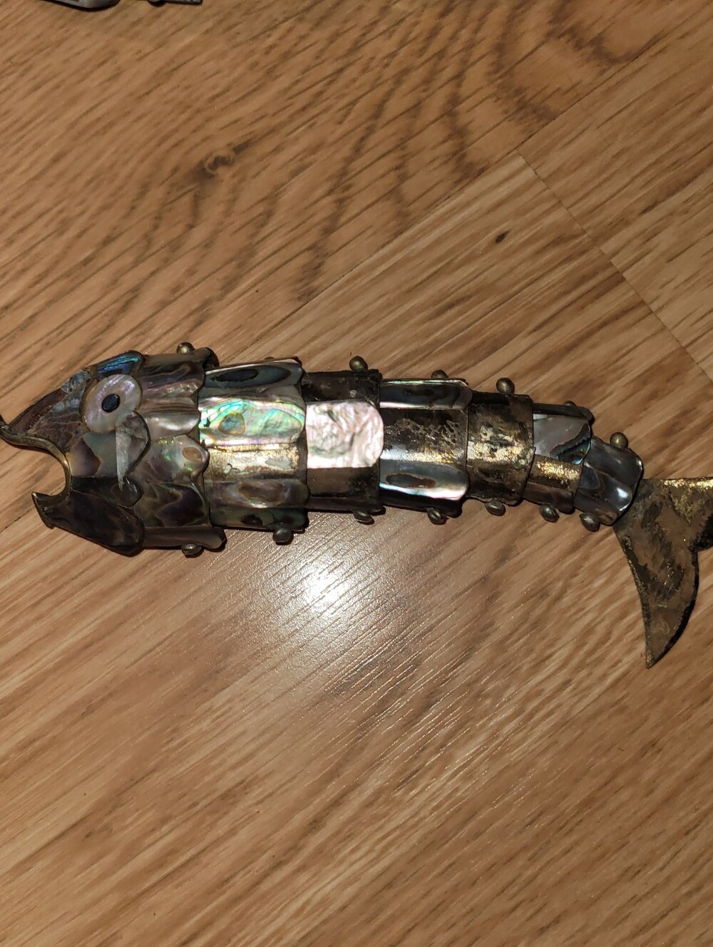 Vintage Articulated Fish - Picture 3 of 12